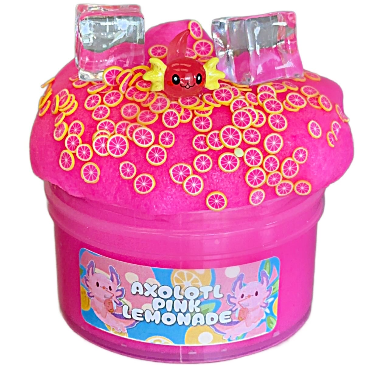 Axolotl Pink Lemonade Slime – Shop Nichole Jacklyne