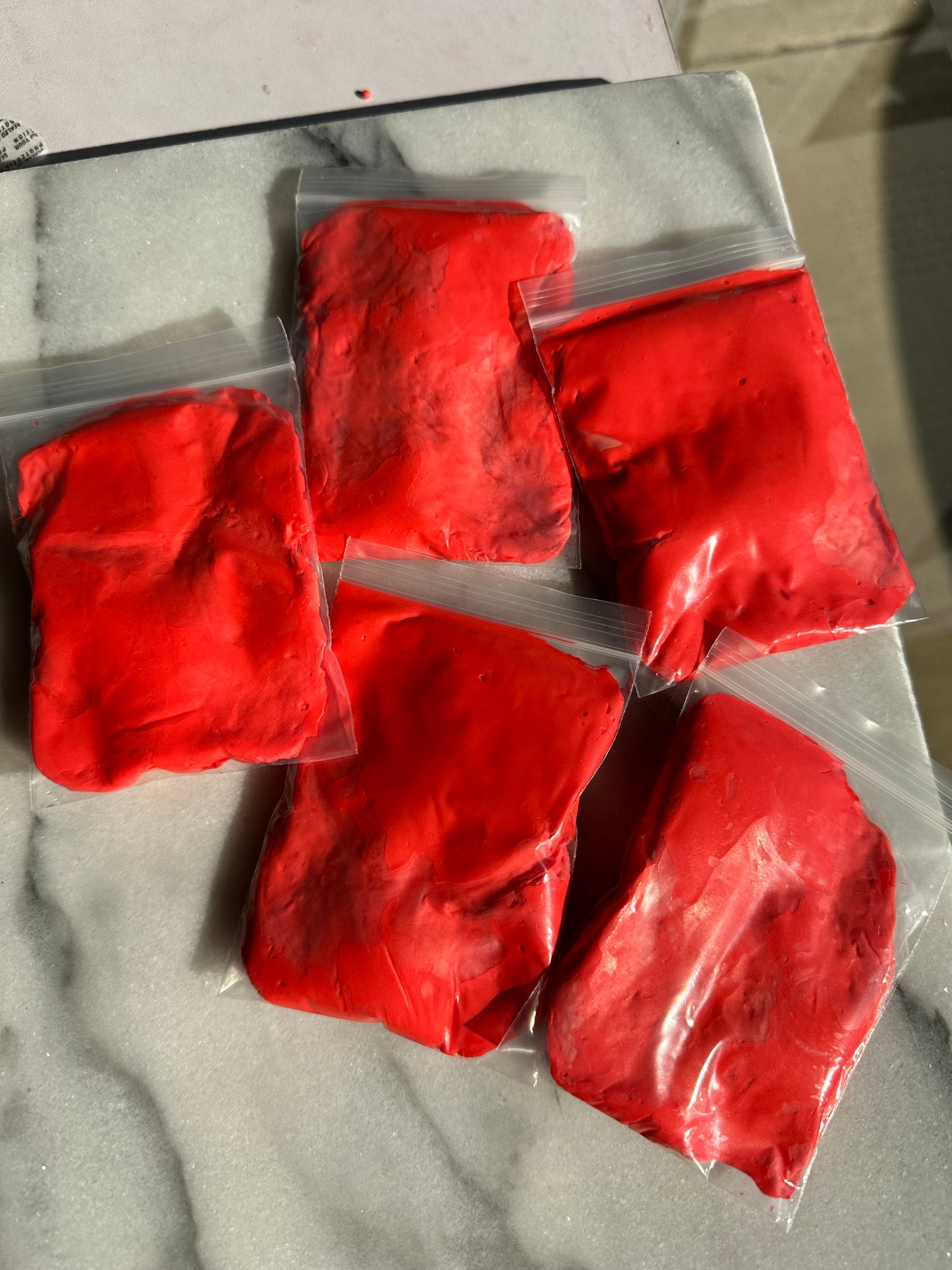 Red Air Dry Clay 10g