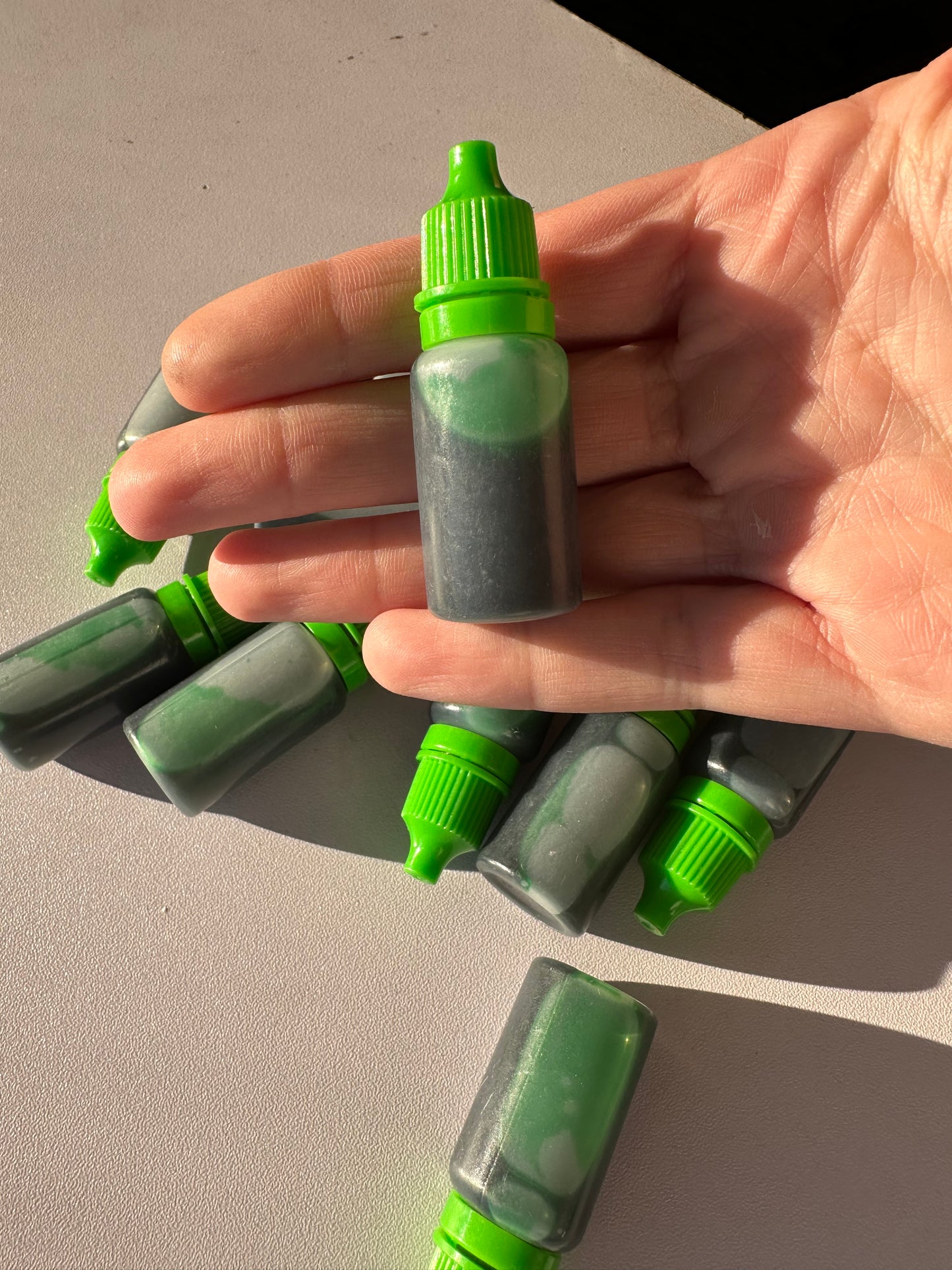 Green Color Dropper for Slime / DIY slime