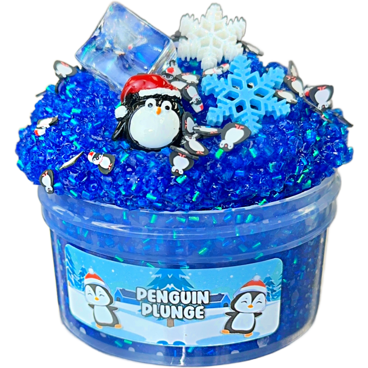 Penguin Plunge Slime DIY