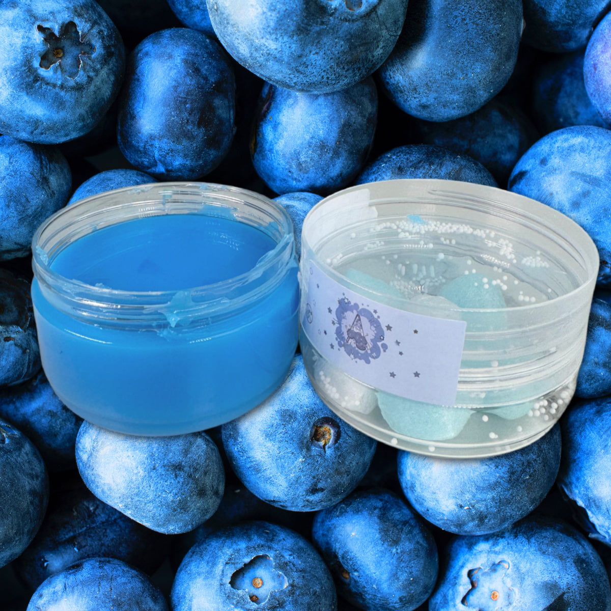 Blueberry Ice Cream Slime DUO Kit