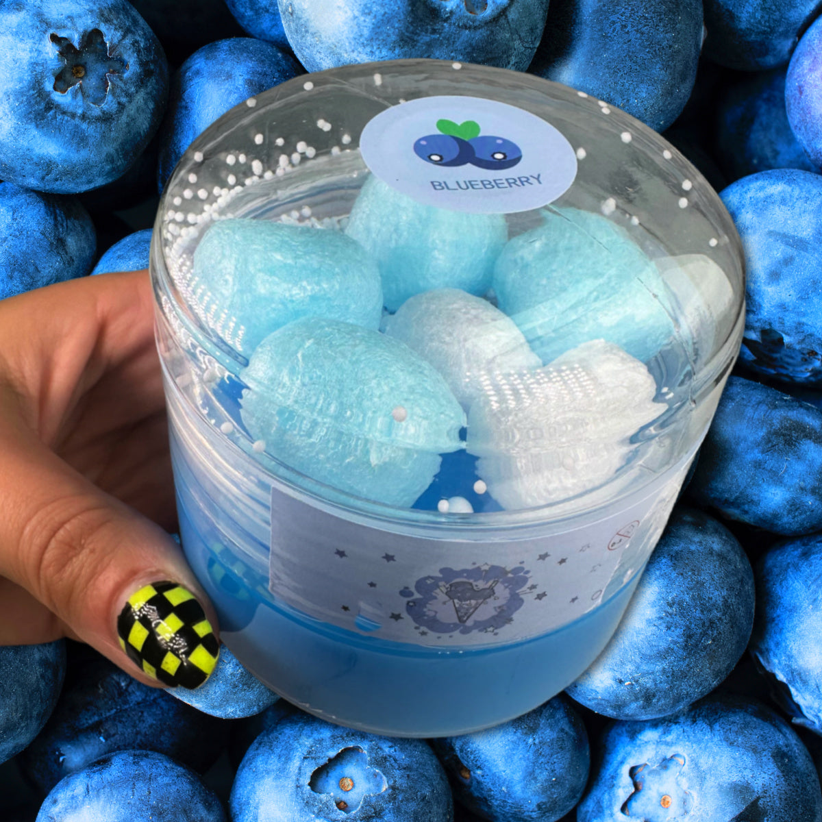 Blueberry Ice Cream Slime DUO Kit