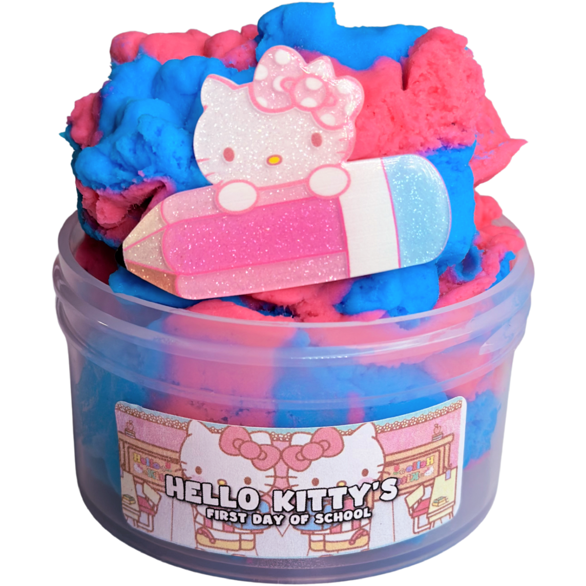 Hello Kitty's First Day of School Cloud Slime