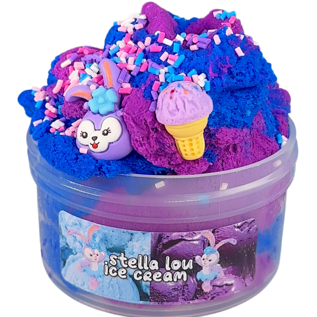 Purple Bunny Ice Cream Slime