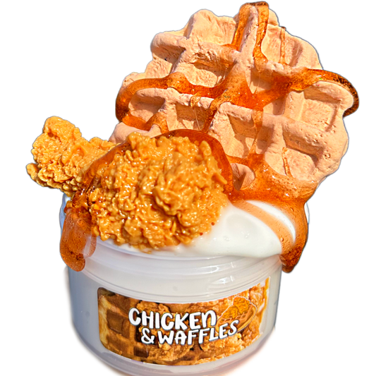 Chicken and Waffles Slime DIY Kit