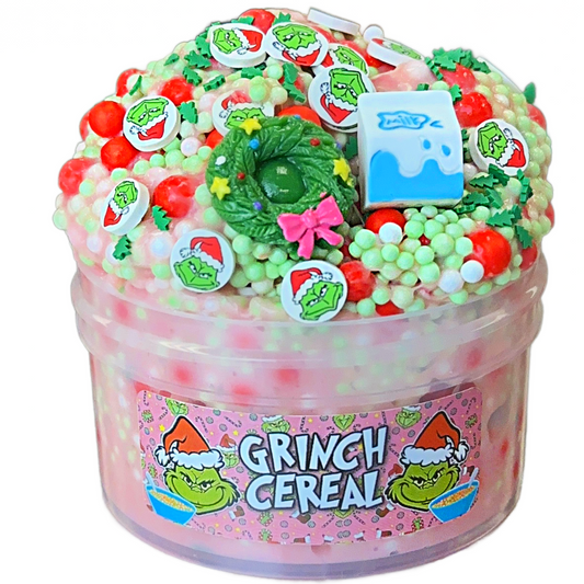 Grinch Cereal Slime