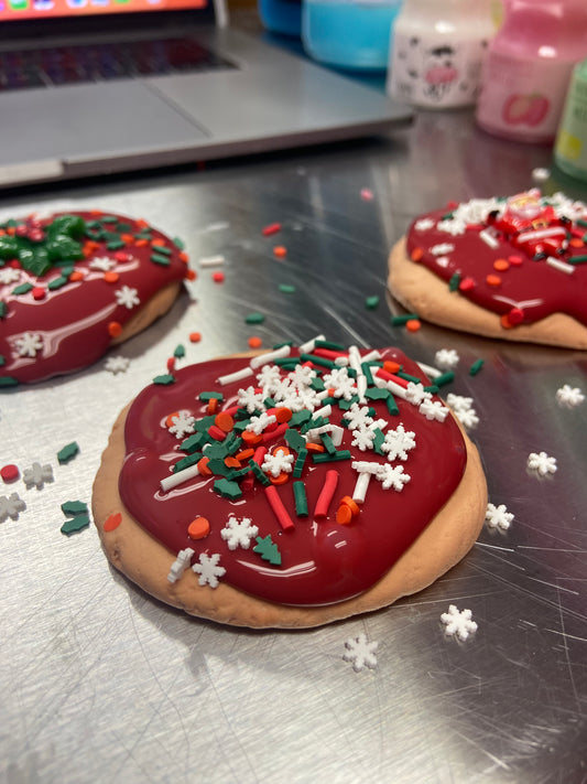 Red Christmas Cookies DIY Slime Kit DIY