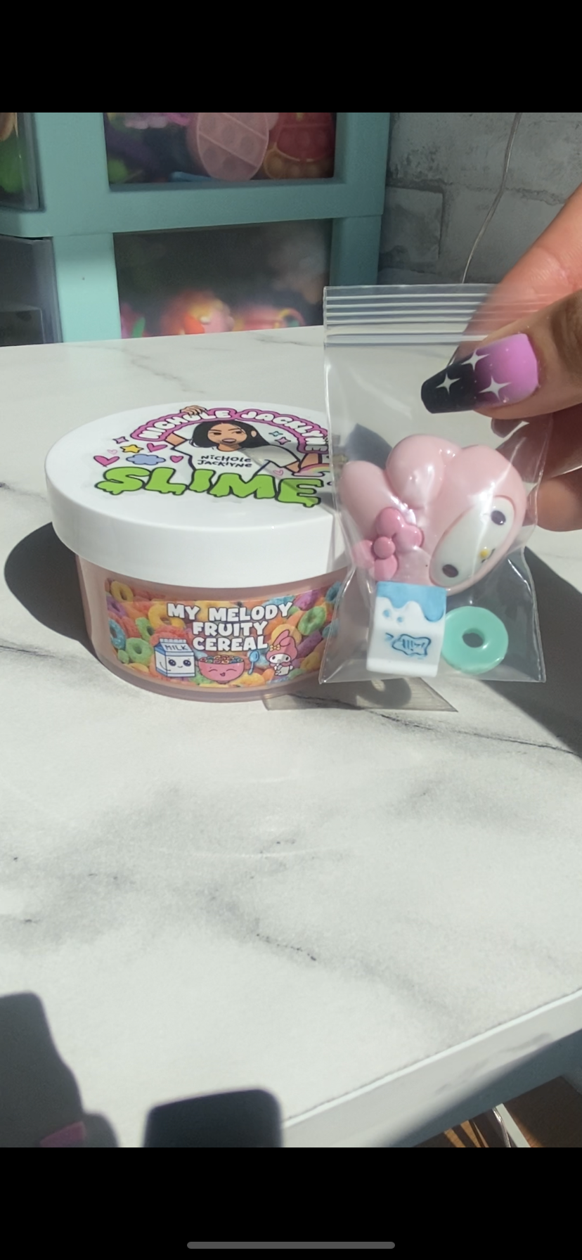 My Melody Fruity Cereal Slime