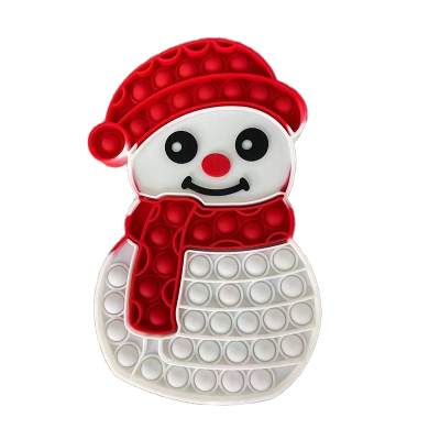 Snowman Pop It Christmas Fidget