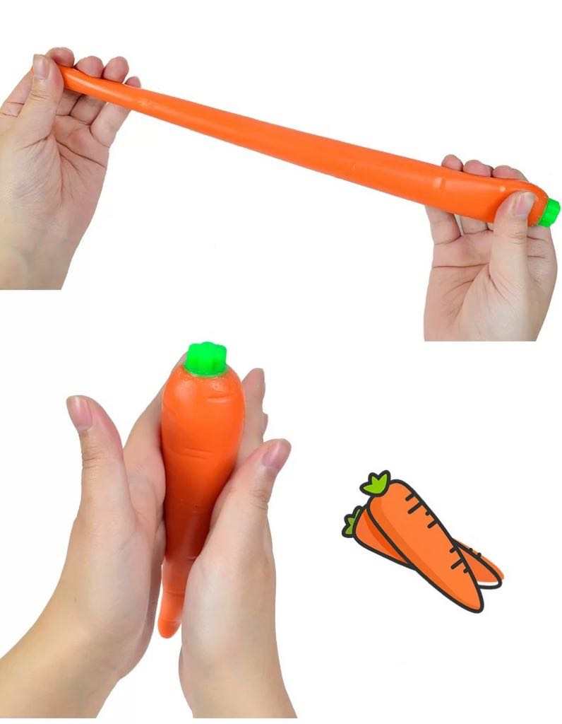 Carrot Stress Fidget Stress Toy