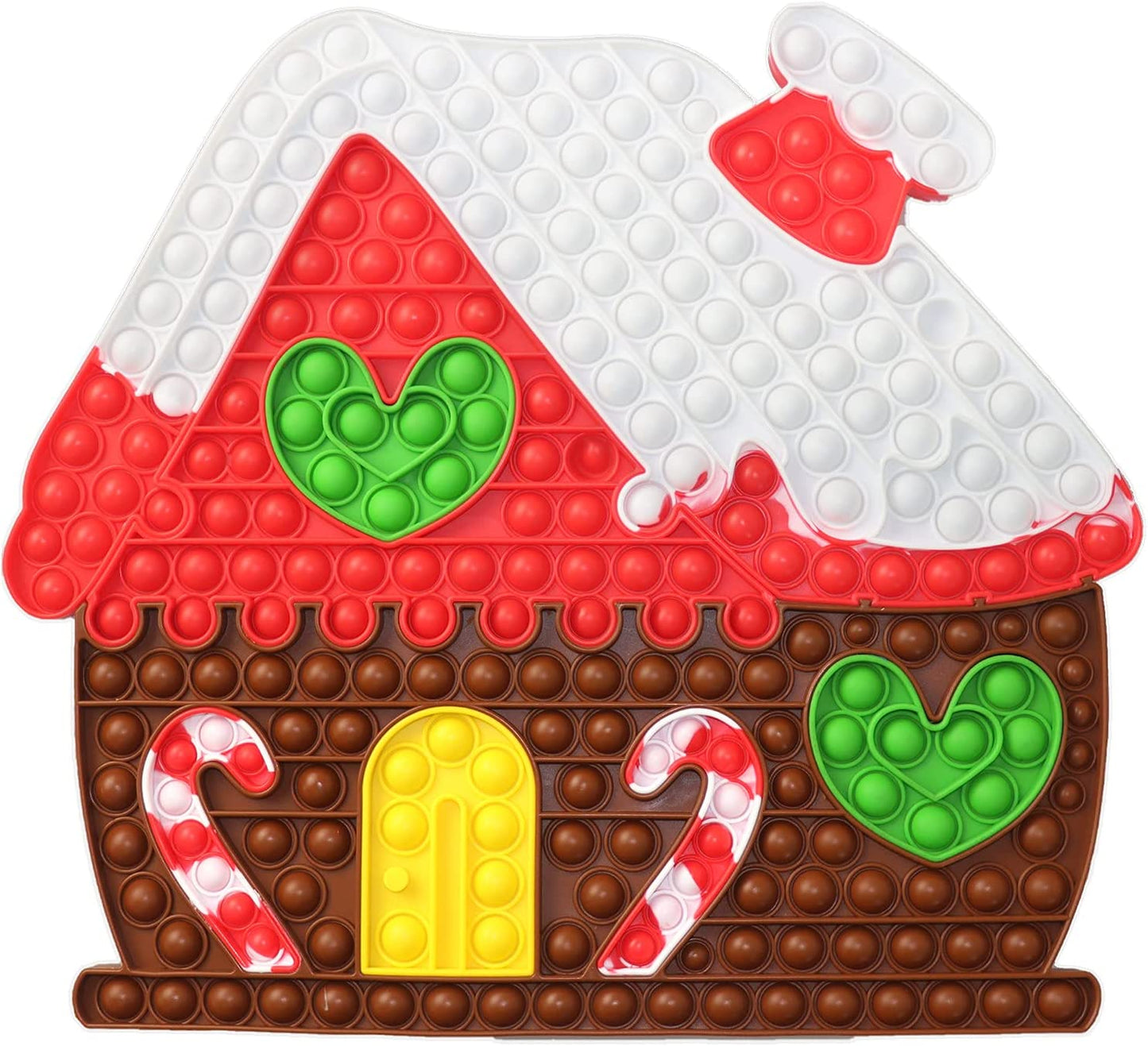 Gingerbread House Pop It Puzzle
