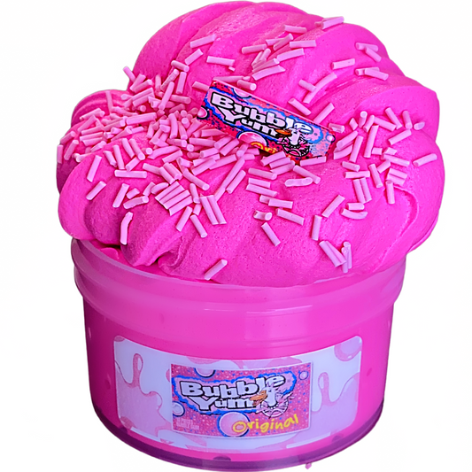 Pink Bubblegum Frosting Slime